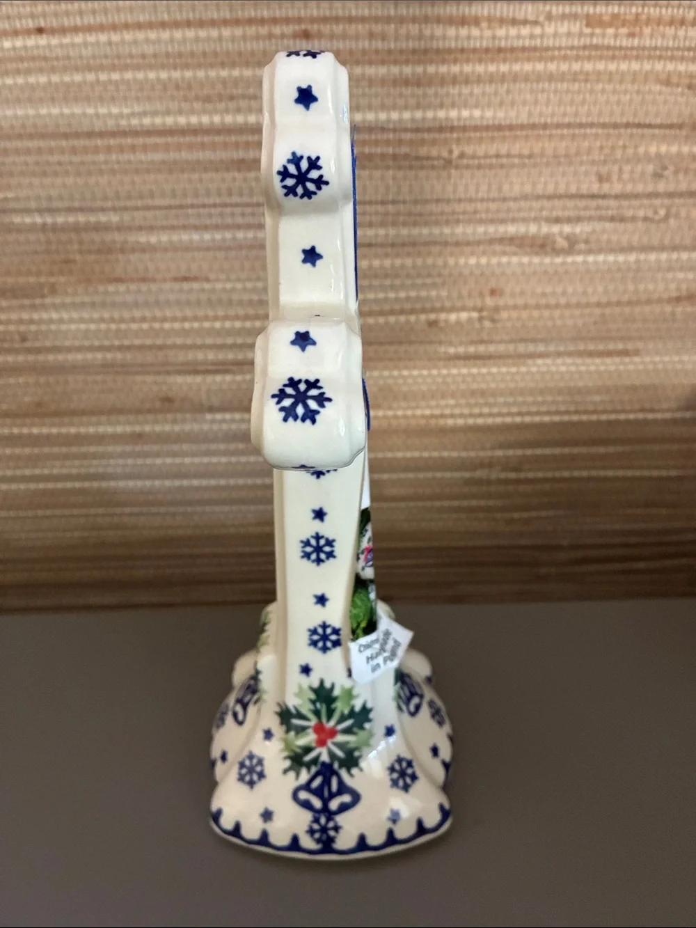 Polish Pottery Cross Bolesawiec Handmade in Poland